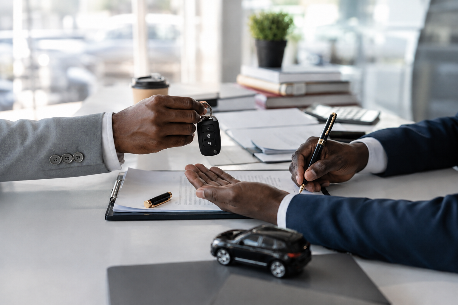 MG proposée avec une solution de leasing